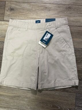 Jag Jeans Women’s Light Beige Flat Front Shorts